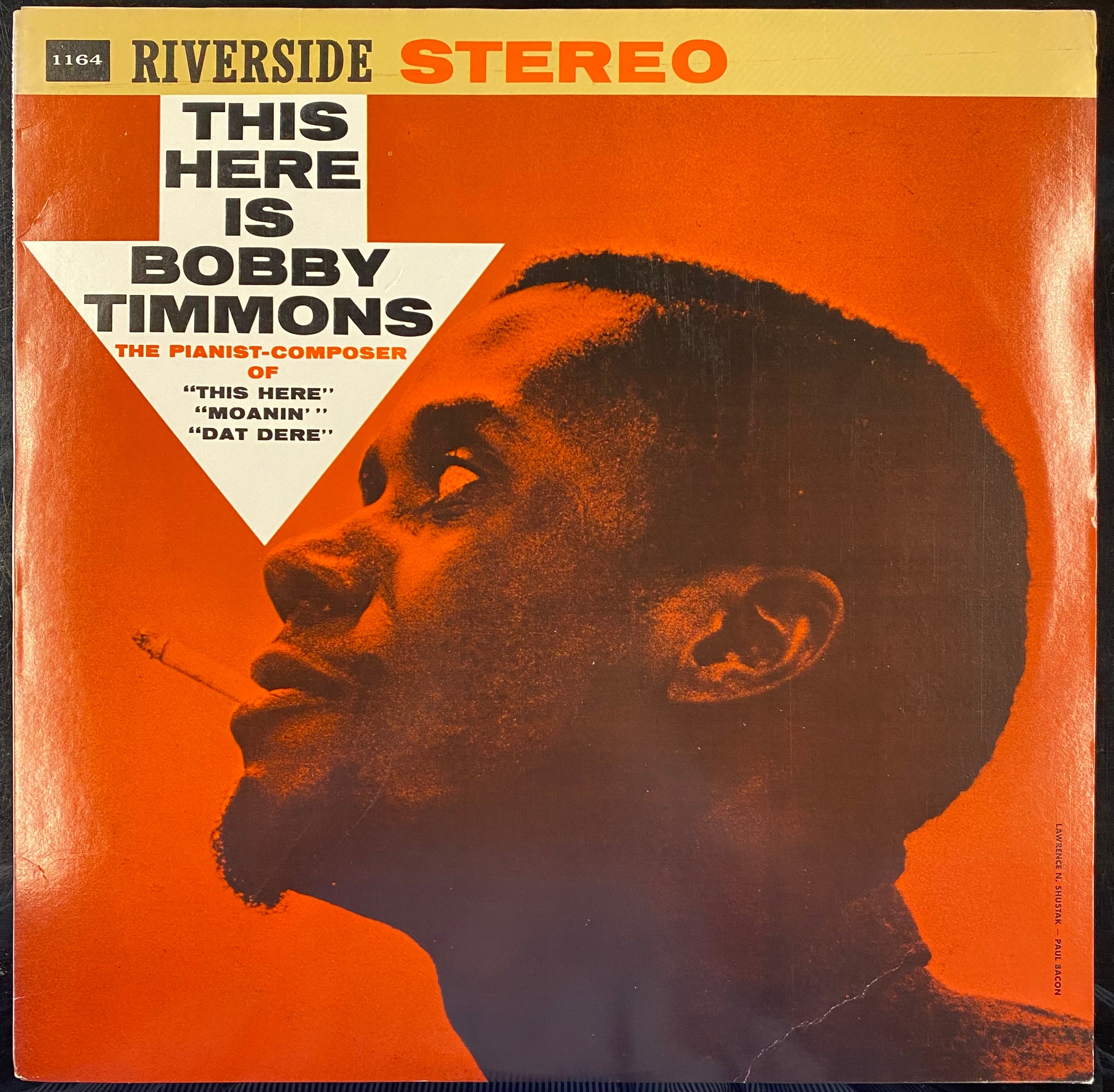 中古レコード】Bobby Timmons - This Here Is Bobby Timmons – CELLAR