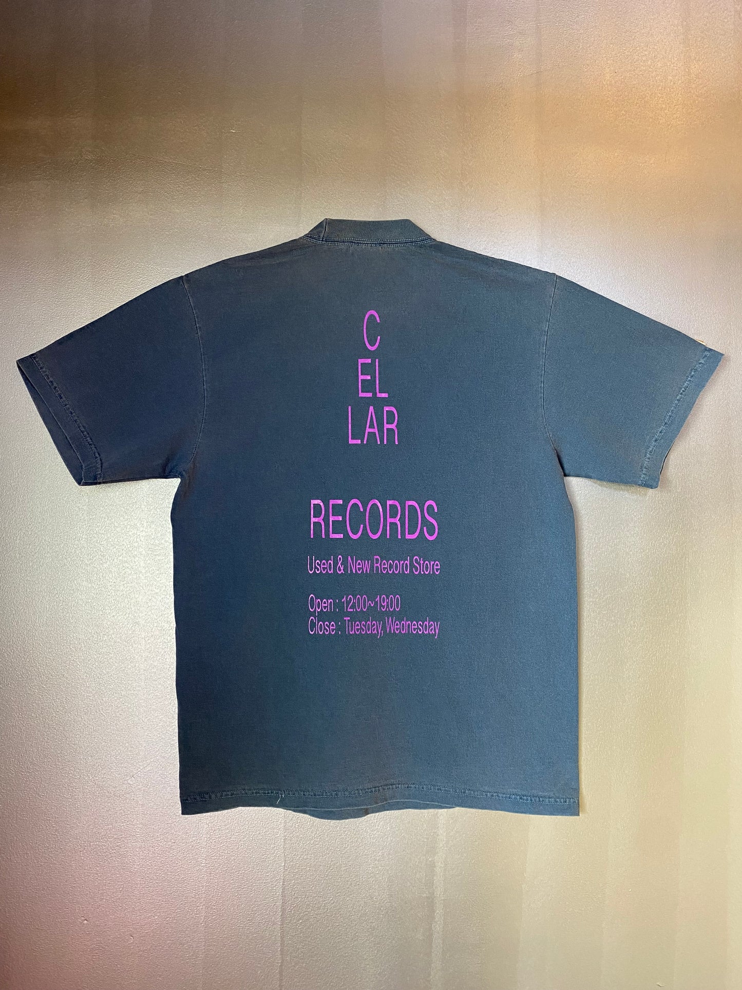 【NEW COLOR !!!】CELLAR RECORDS オリジナルTシャツ