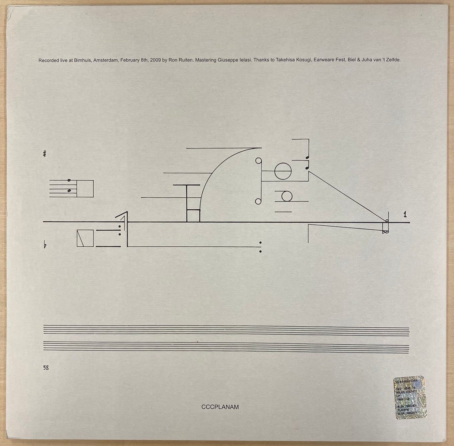 Cornelius Cardew,Oren Ambarchi, Keith Rowe
