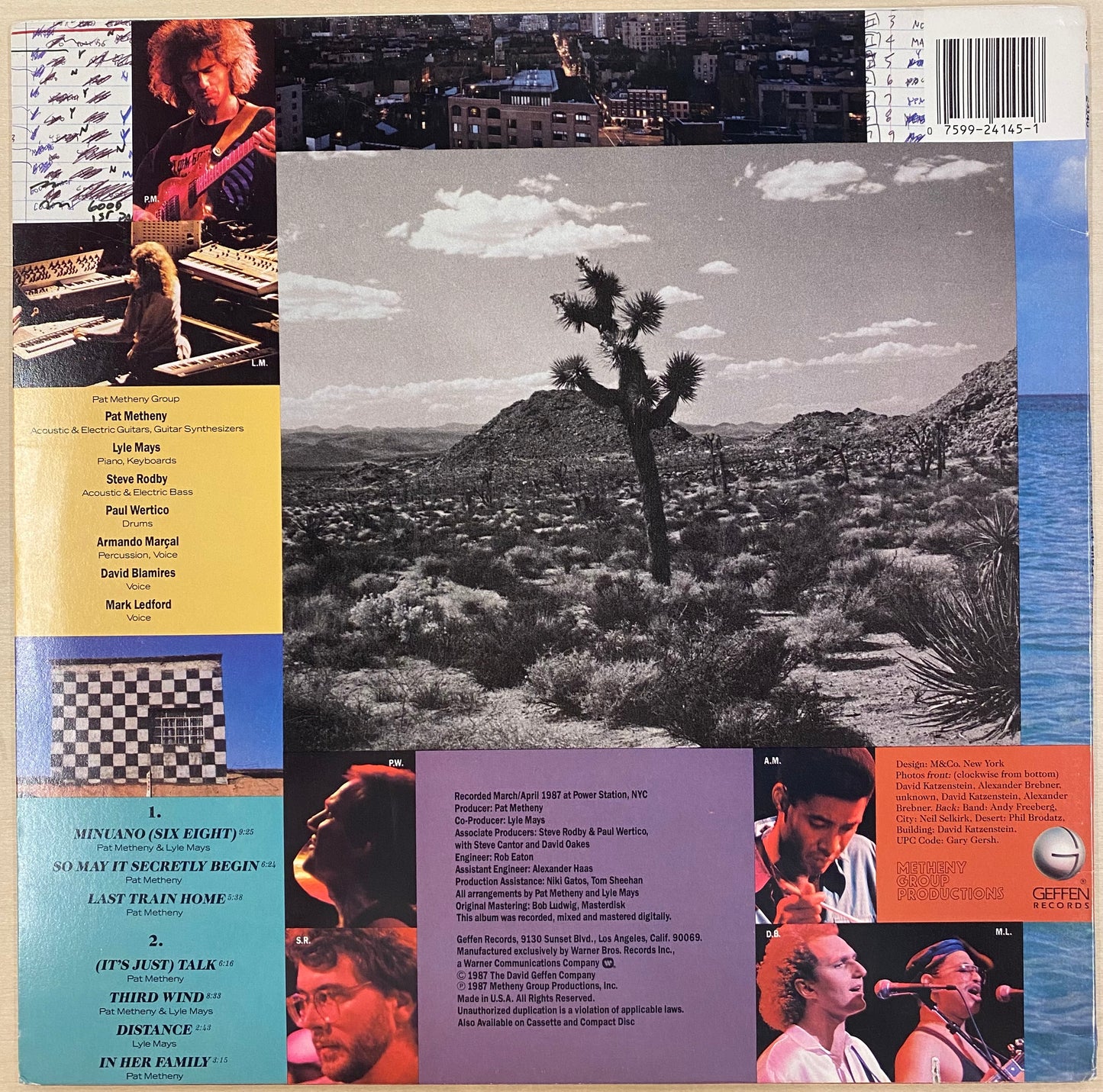 【USED, US Orig】Pat Metheny Group - Still Life (Talking) (LP)