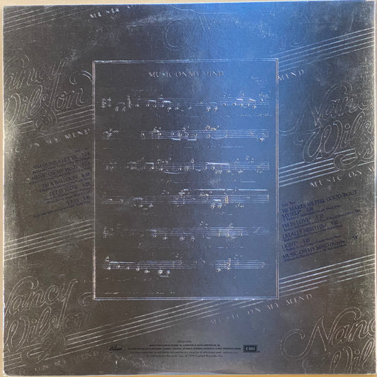 【USED】Nancy Wilson - Music On My Mind(LP)
