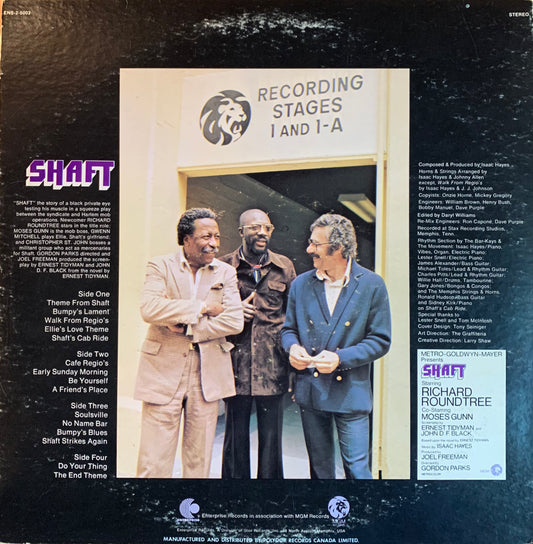 【USED】Isaac Hayes - Shaft (LP)