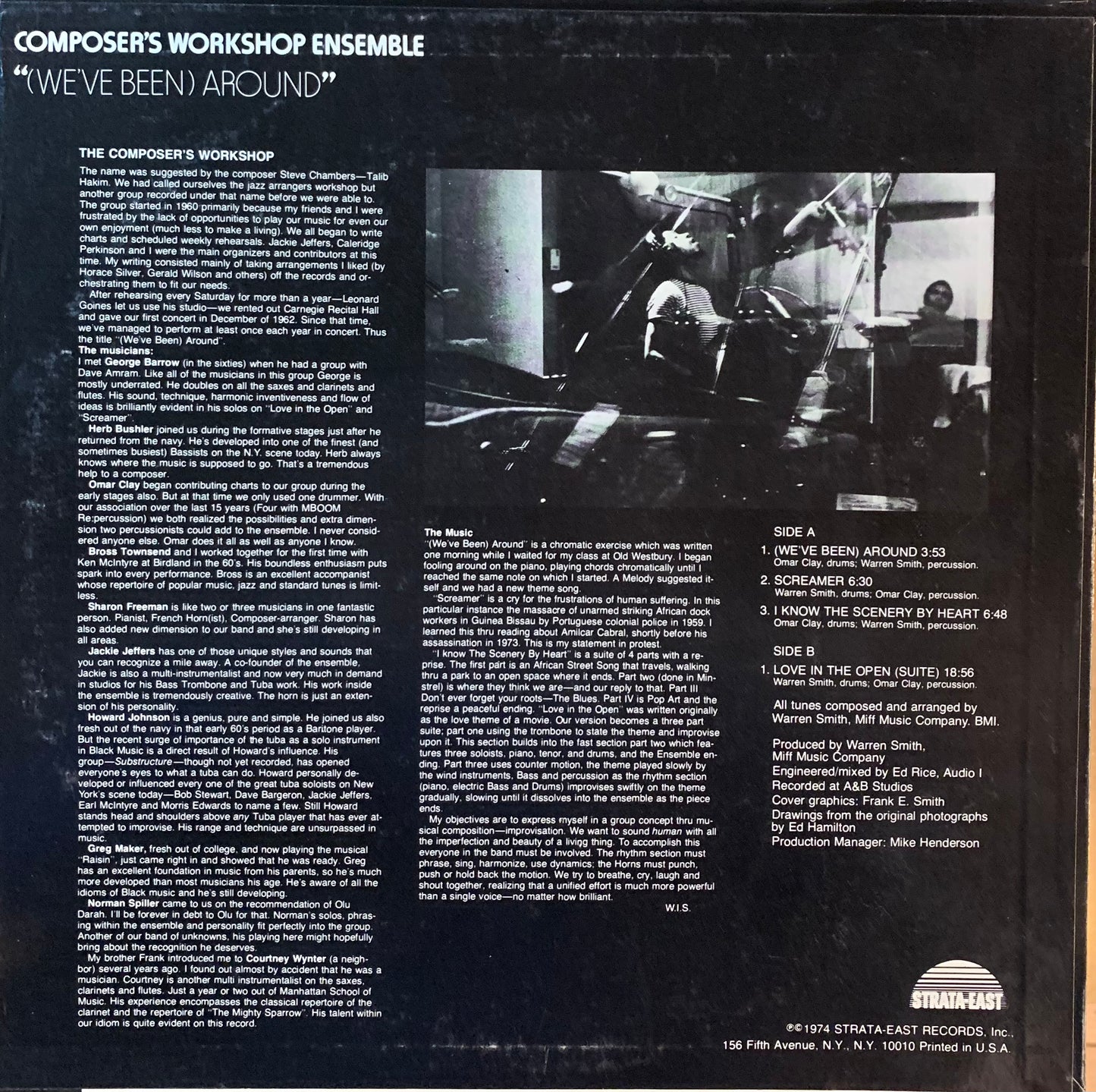 【USED】Composer's Workshop Ensemble - We've Been Around (LP)