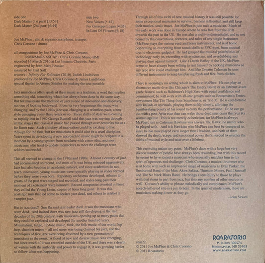 【USED】Joe McPhee & Chris Corsano - Under A Double Moon (LP)