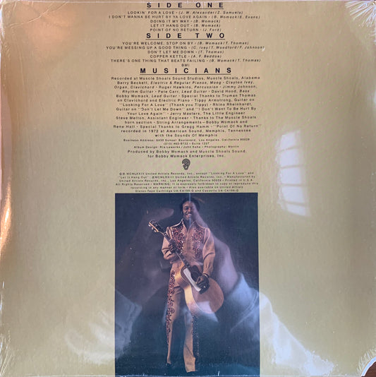 【USED】Bobby Womack - Lookin' For A Love Again (SEALED, LP)
