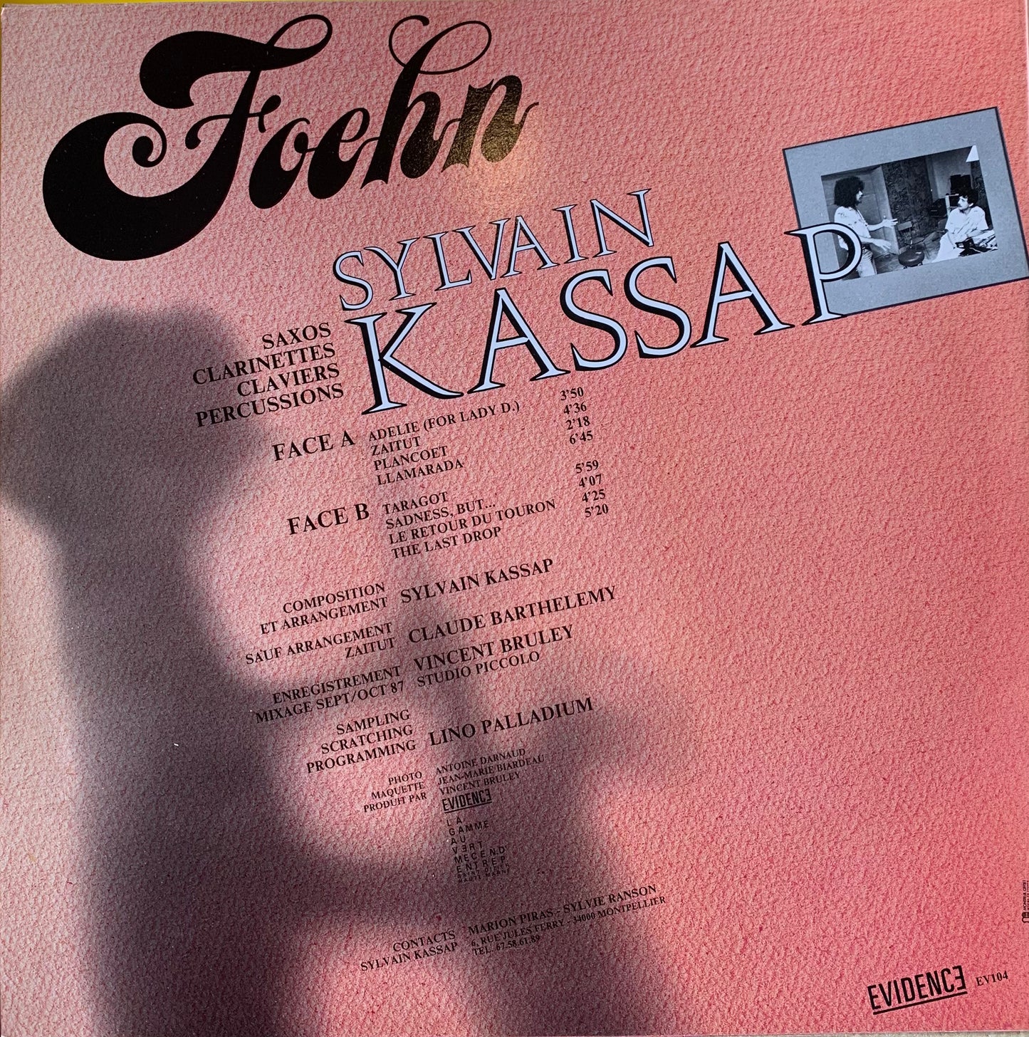 【USED】Sylvain Kassap - Foehn (LP)