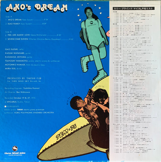 【USED】鈴木勲セクステット - あこの夢 (LP)