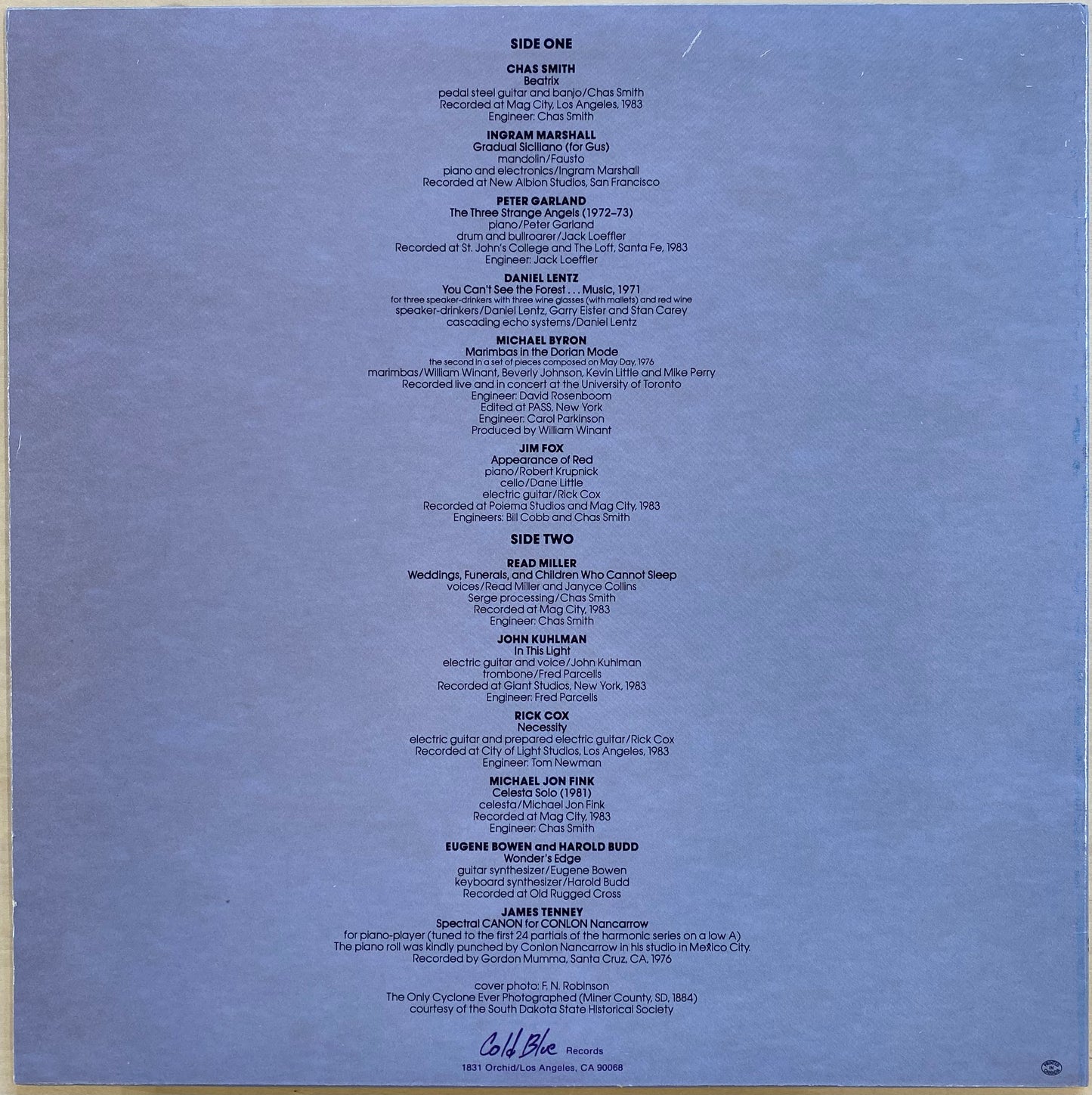 【USED】V.A - Cold Blue(LP)