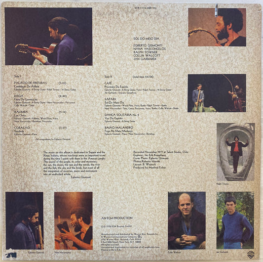 【USED】Egberto Gismonti - Sol Do Meio Dia(LP)
