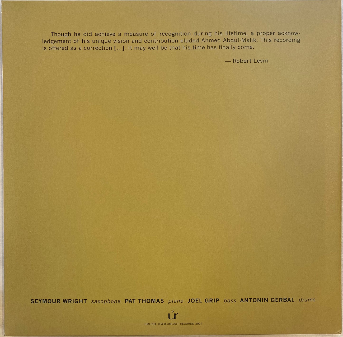 【USED】Ahmed - New Jazz Imagination = أحمد(LP)