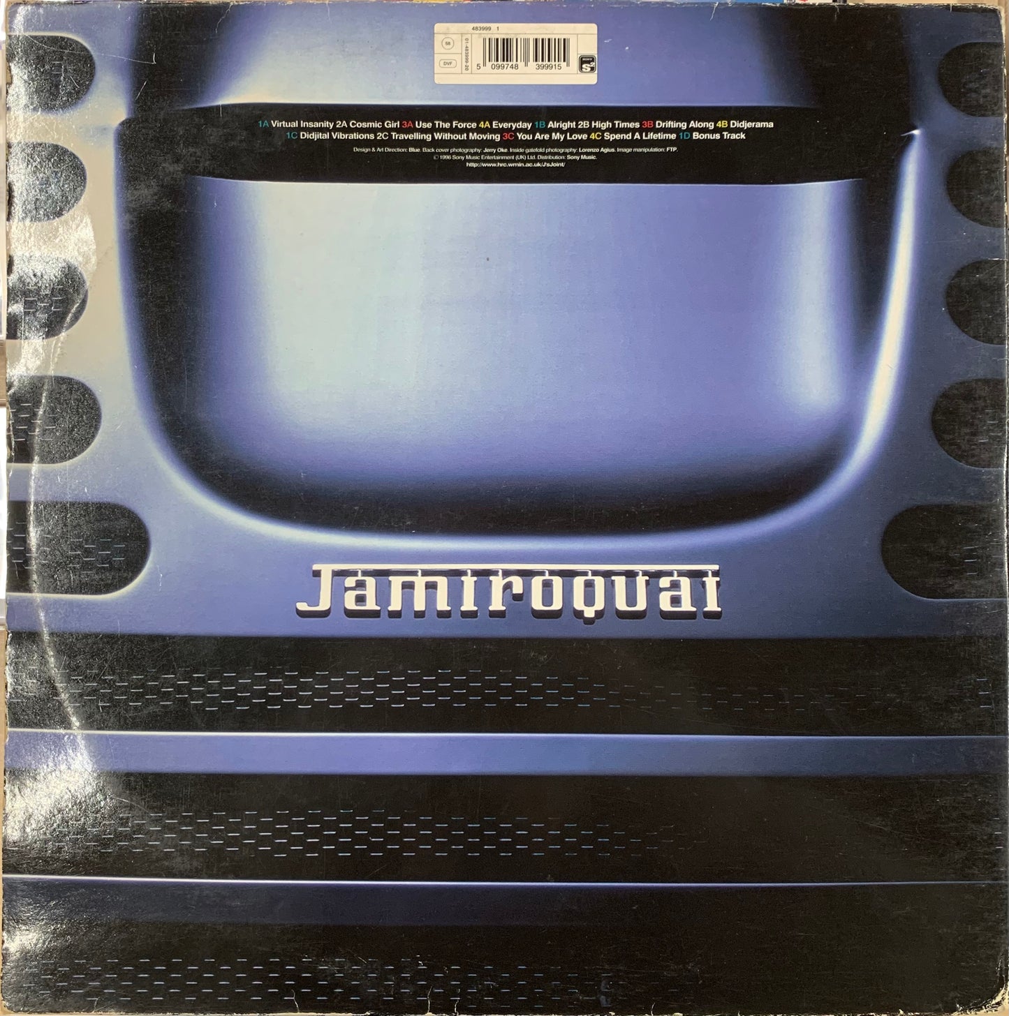 【USED】Jamiroquai - Travelling Without Moving (LP)