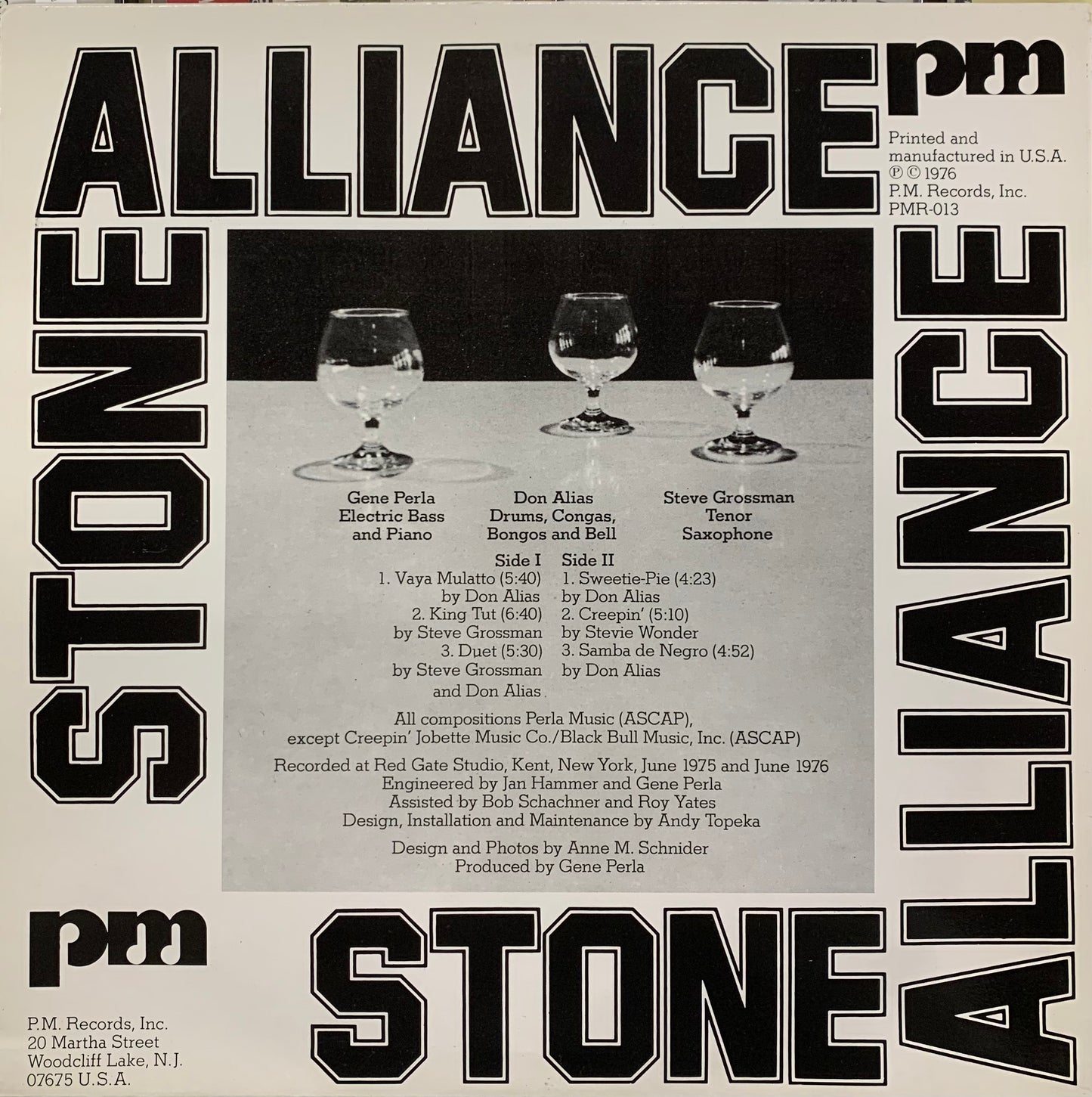 【USED】Stone Alliance - Stone Alliance (LP)