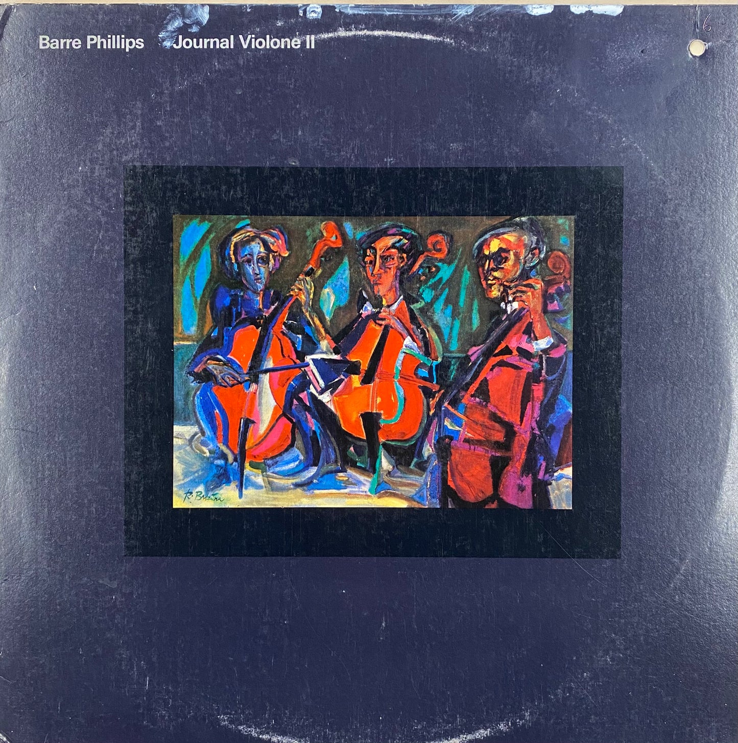 【USED】Barre Phillips Journal Violone II (LP)