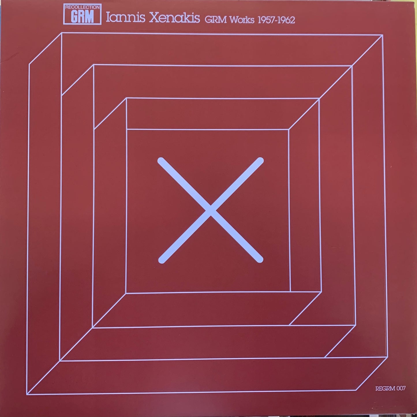 【USED】Iannis Xenakis - GRM Works 1957-1962 (LP)