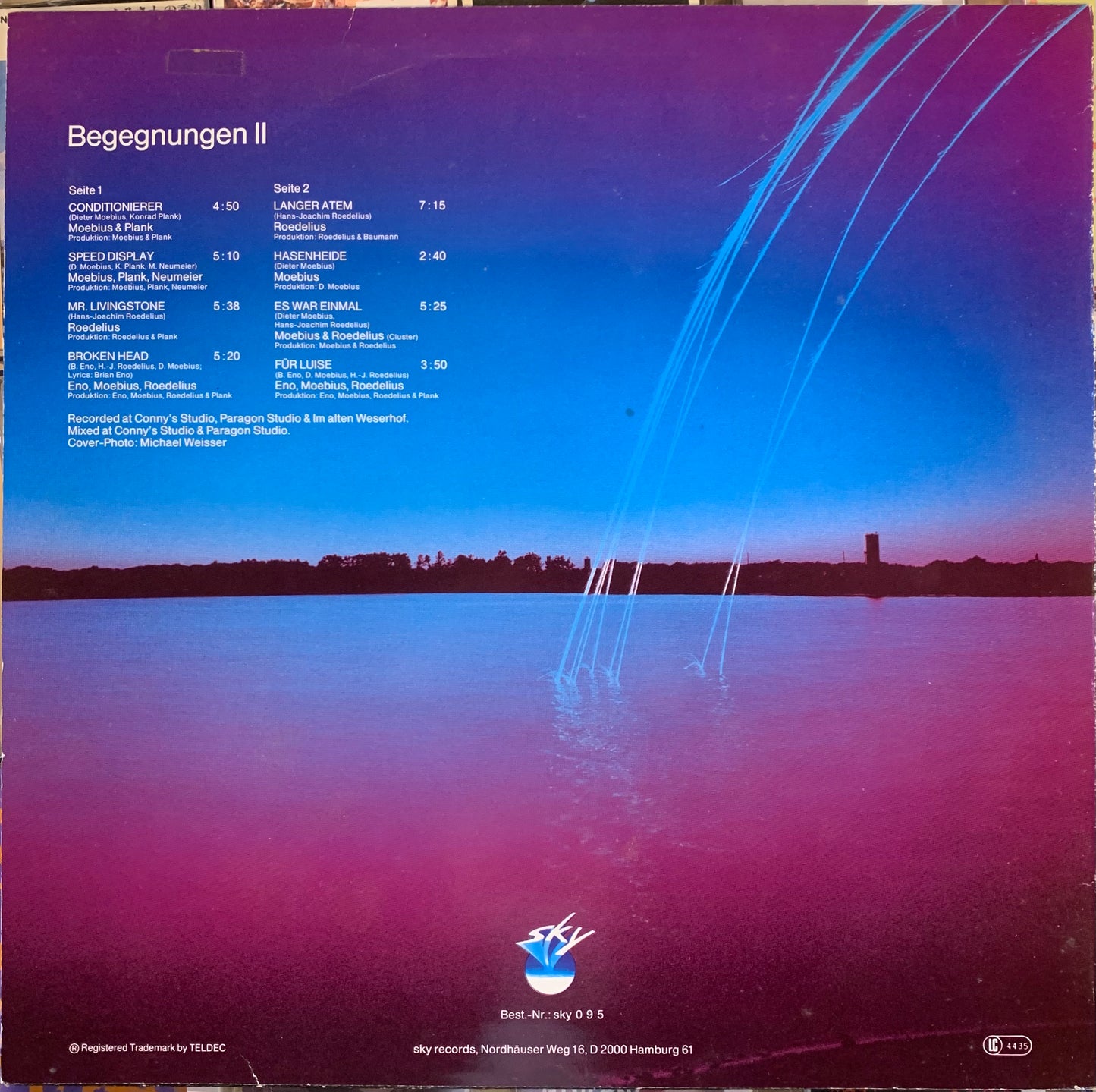 【USED】Eno, Moebius, Roedelius, Plank - Begegnungen II (LP)
