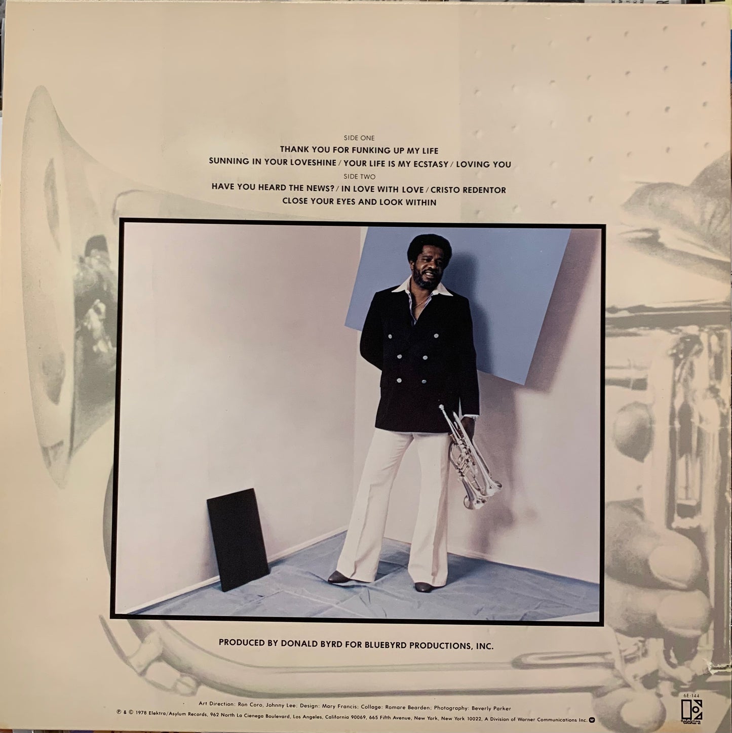 【USED】Donald Byrd - Thank You... For F.U.M.L. (Funking Up My Life) (LP)