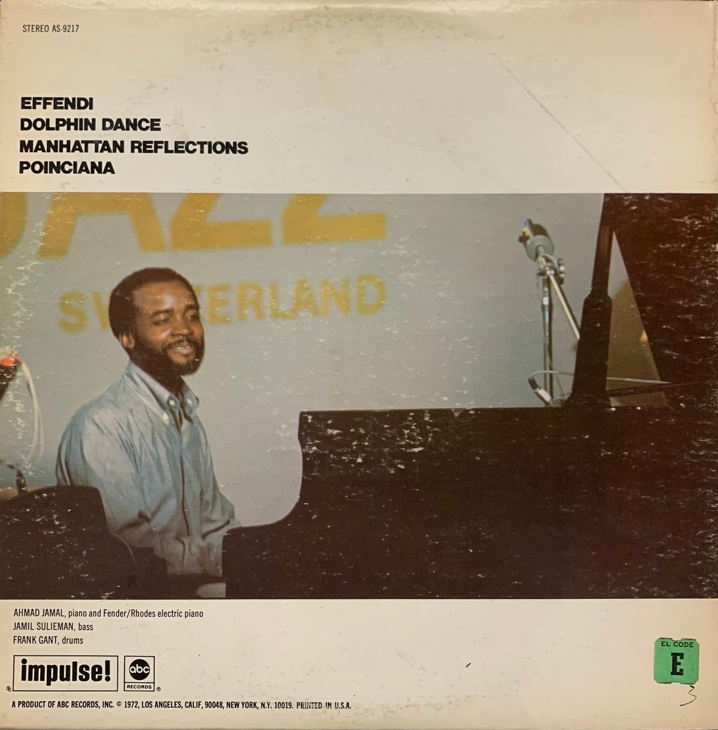 【USED】Ahmad Jamal - Freeflight (LP)