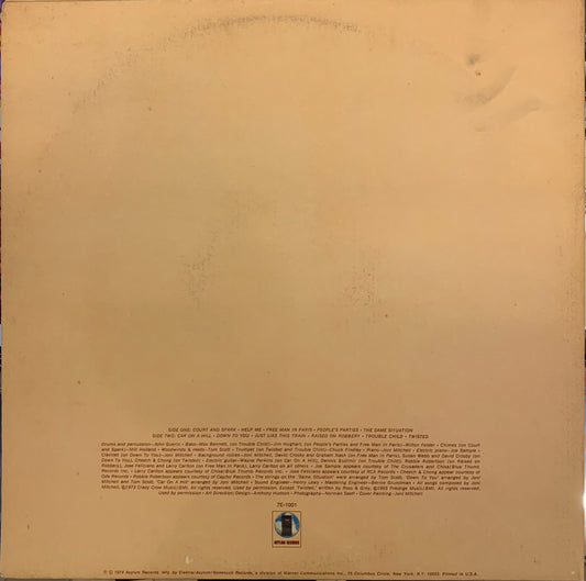 【USED, US ORIG】Joni Mitchell - Court And Spark (LP)