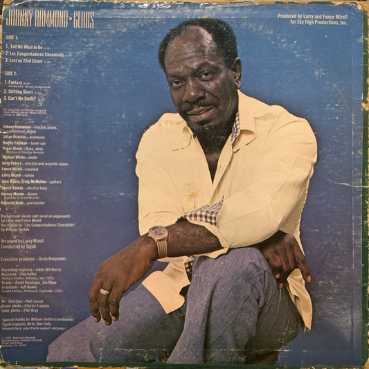 【USED, US ORIG】Johnny Hammond - Gears (LP)