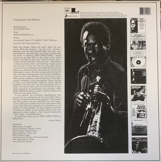 【USED】Miles Davis - In A Silent Way (LP)