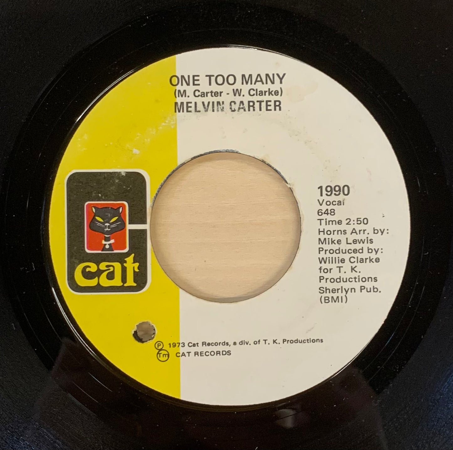 【USED】Melvin Carter – Love Is A Sacrifice / One Too Many (7)