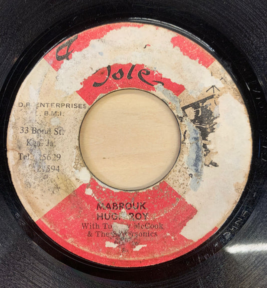 【USED】Hopeton Lewis & Hugh Roy With Tommy McCook & The Supersonics – Tom Drunk / Mabrouk