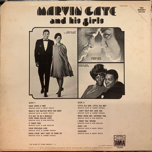 【USED, US Orig】Marvin Gaye - Marvin Gaye And His Girls (LP)