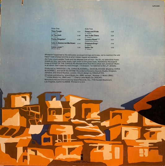 【USED, US Orig】Toots & The Maytals - Funky Kingston (LP)