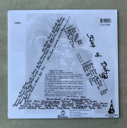 Bunny Lee, King Tubby - King Of Dub (LP)