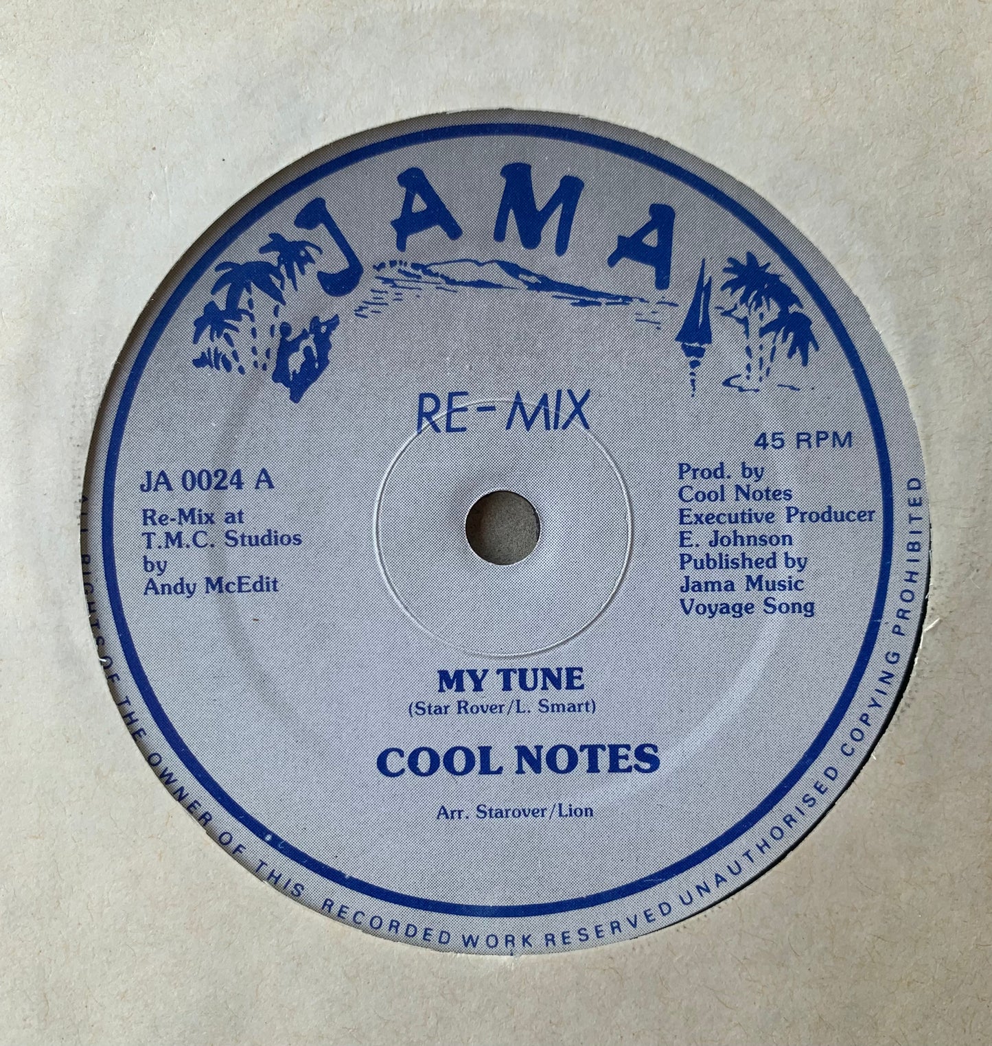 【DEAD STOCK, UK Orig】Cool Notes - My Tune (RE-MIX) (7)