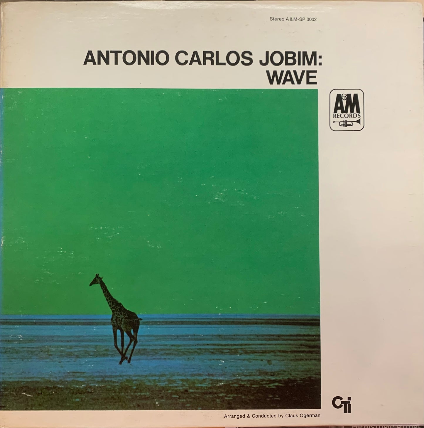 【USED, US PRESS】Antonio Carlos Jobim - Wave (LP)