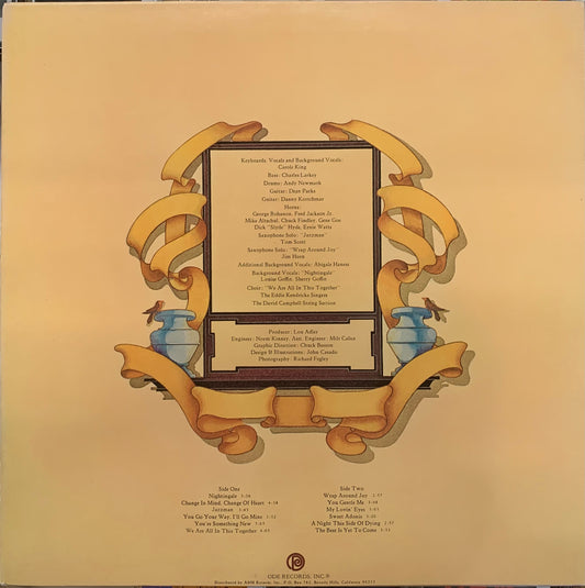 【USED, US Orig】Carole King - Wrap Around Joy (LP)