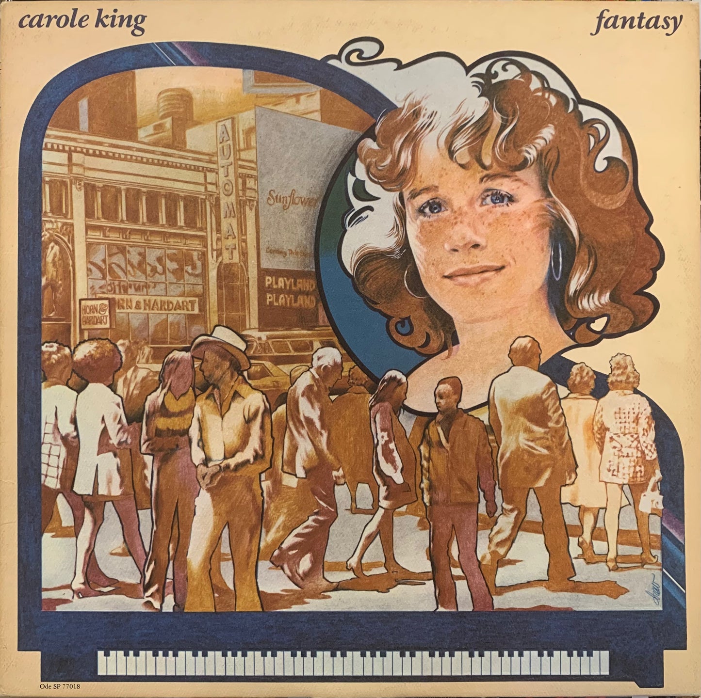 【USED, US Orig】Carole King - Fantasy (LP)