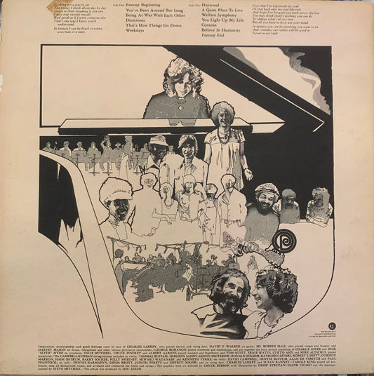 【USED, US Orig】Carole King - Fantasy (LP)