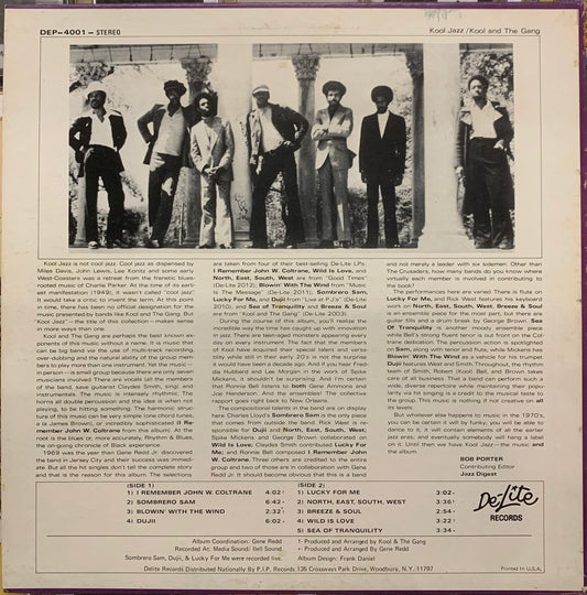 【USED, US Orig】Kool & The Gang - Kool Jazz (LP)