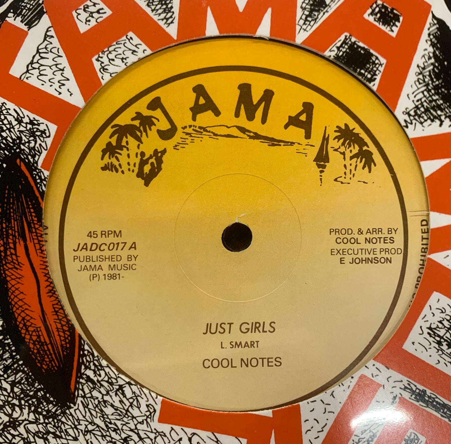 【DEAD STOCK】Cool Notes - Just Girls (12)