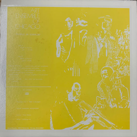【USED, US Orig】The Art Ensemble Of Chicago - People In Sorrow (LP)