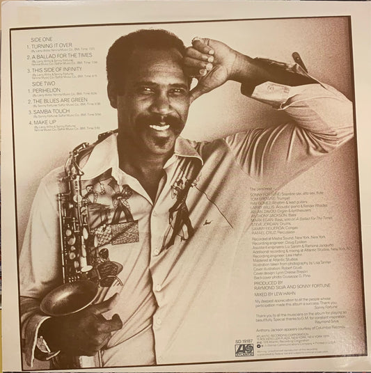 【USED, US Orig】Sonny Fortune - Infinity Is (LP)