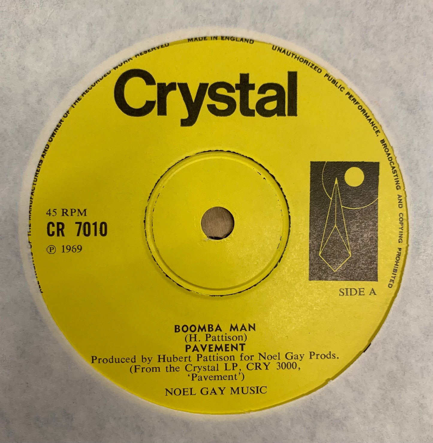 【USED】Pavement – Boomba Man / Carnival Joe (7)