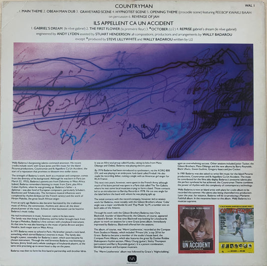 【USED, PROMO ONLY】Wally Badarou - Island Visual Arts Introduces Wally Badarou (LP)