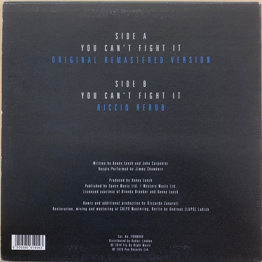 【USED】Jimmy Chambers - You Can't Fight It (Riccio Rerub) (LP)