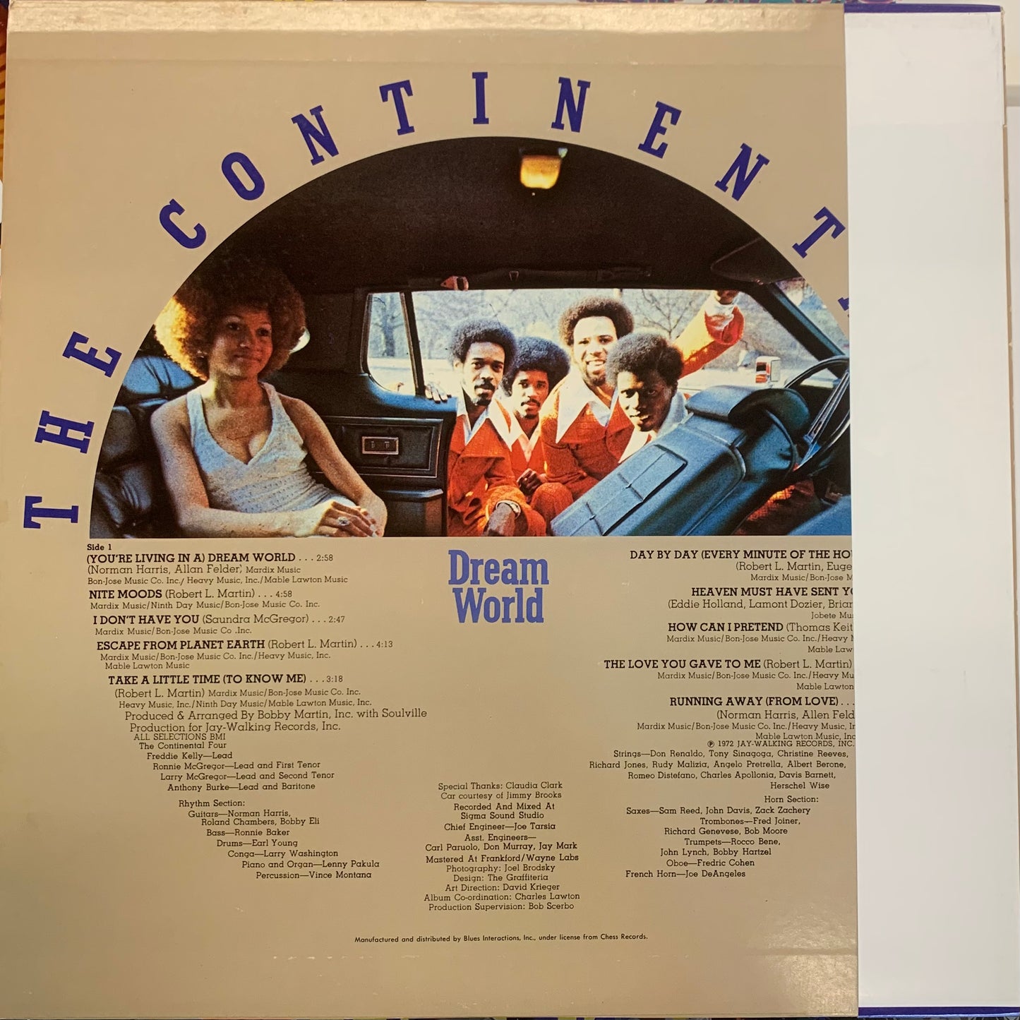 【USED】The Continental 4 - Dream World (LP)