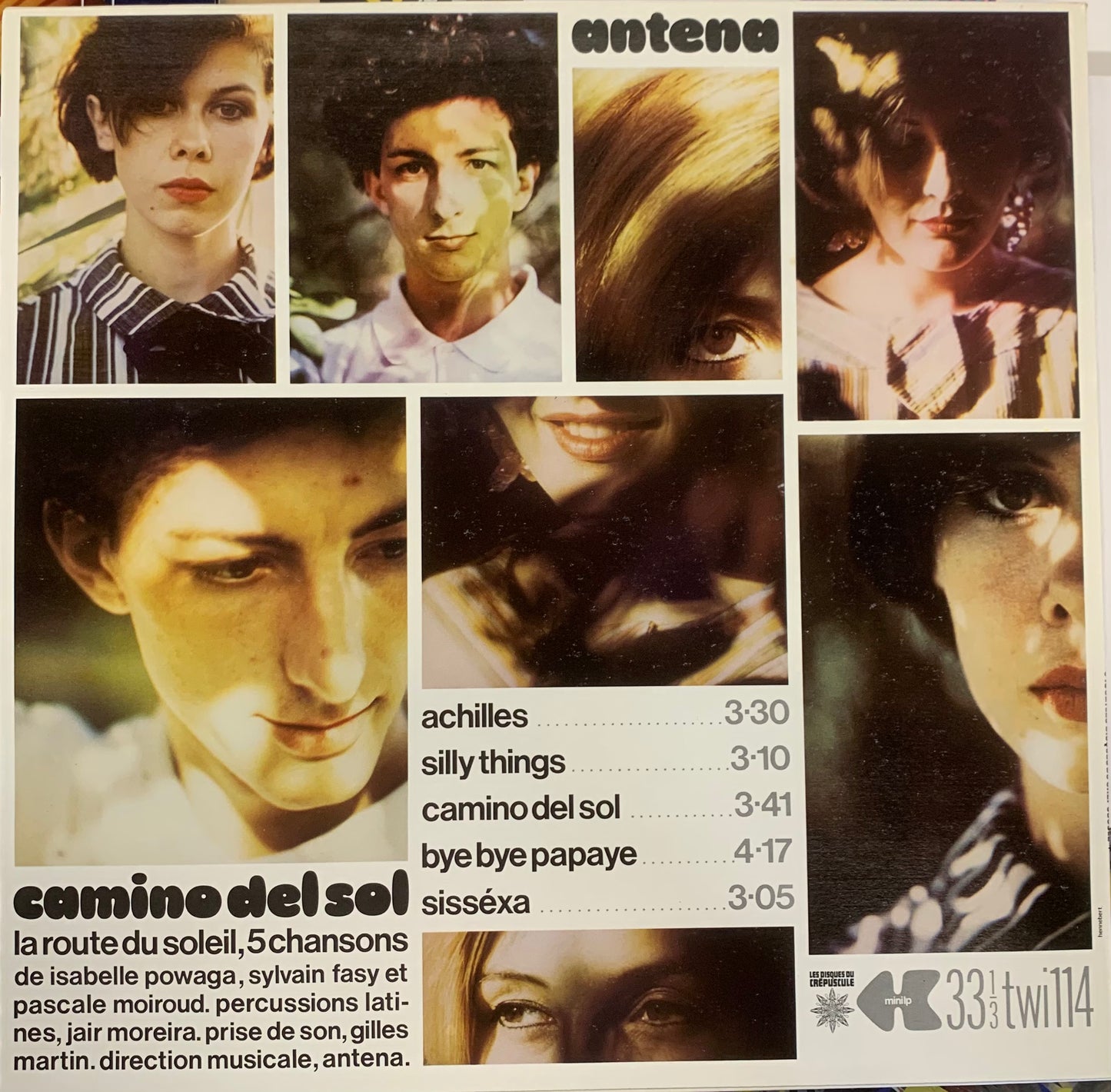 【USED, BELGIUM Orig】Antena - Camino Del Sol (LP)