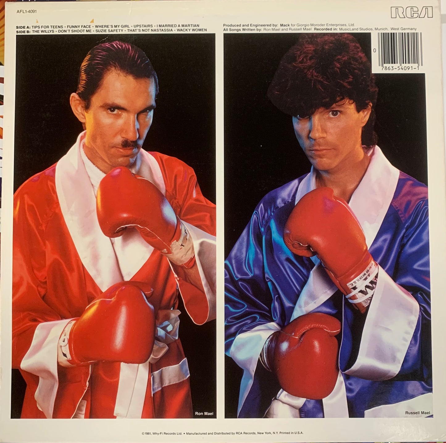 【USED, US Orig】Sparks - Whomp That Sucker (LP)