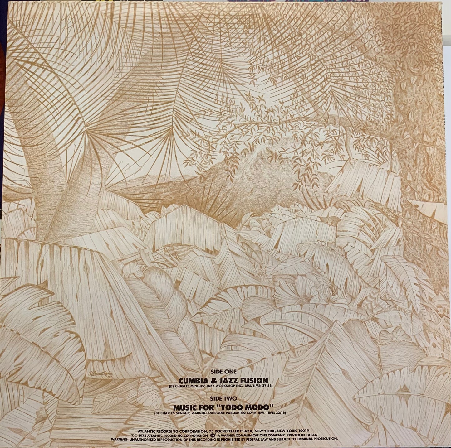 【USED, JAPAN PRESS】Charles Mingus - Cumbia & Jazz Fusion (LP)