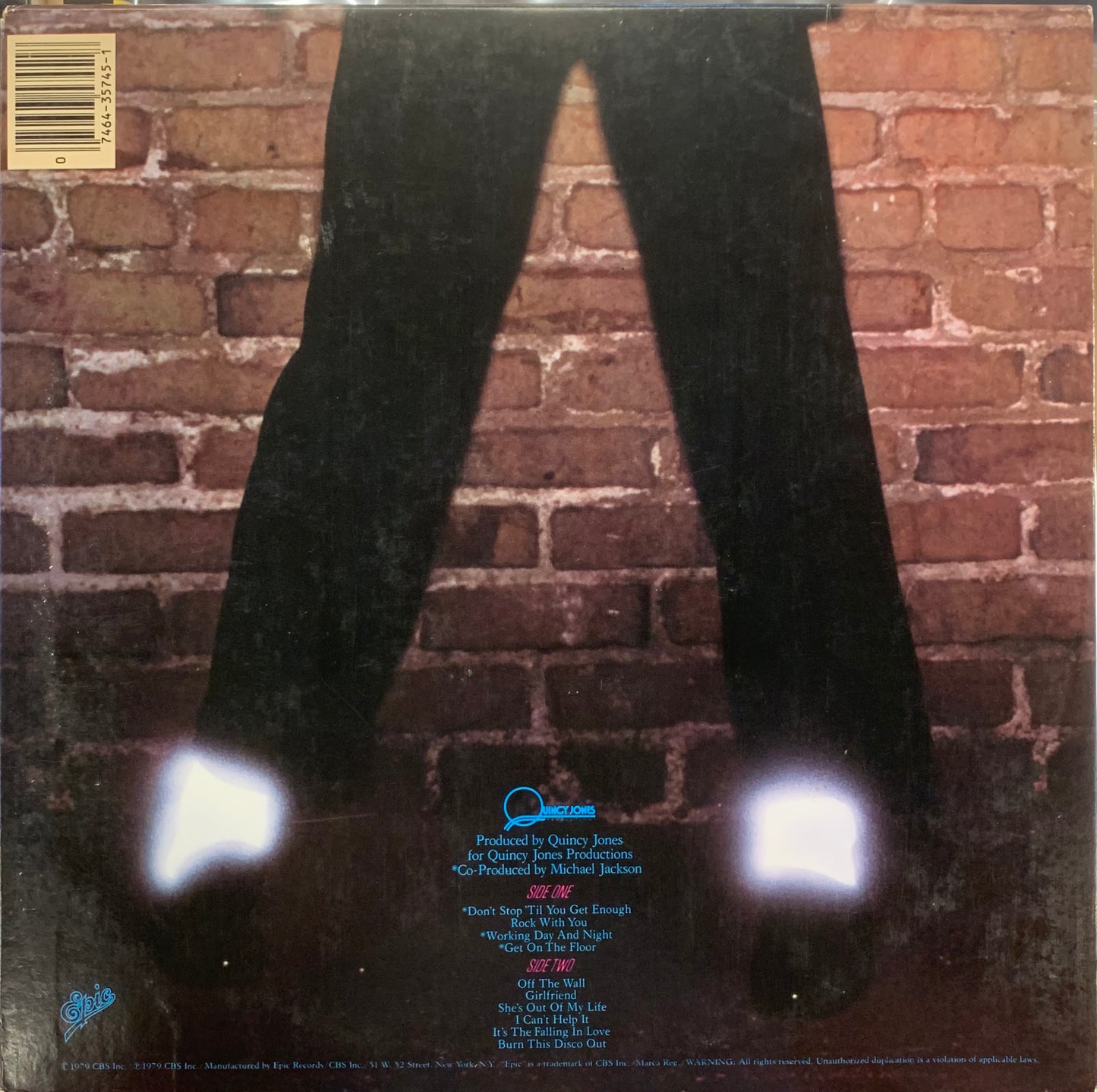 【USED, US Orig】Michael Jackson - Off The Wall (LP)