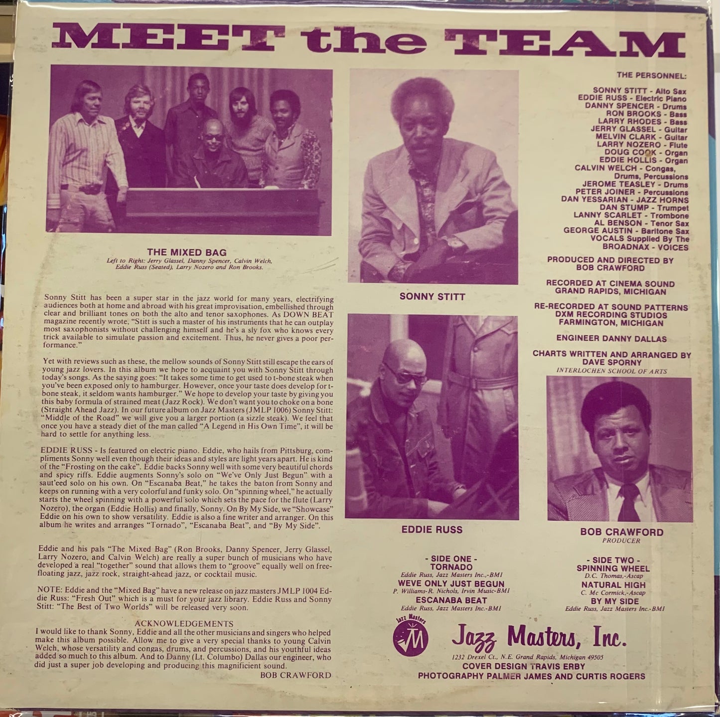 【USED, US Orig】Sonny Stitt - Tornado (LP)