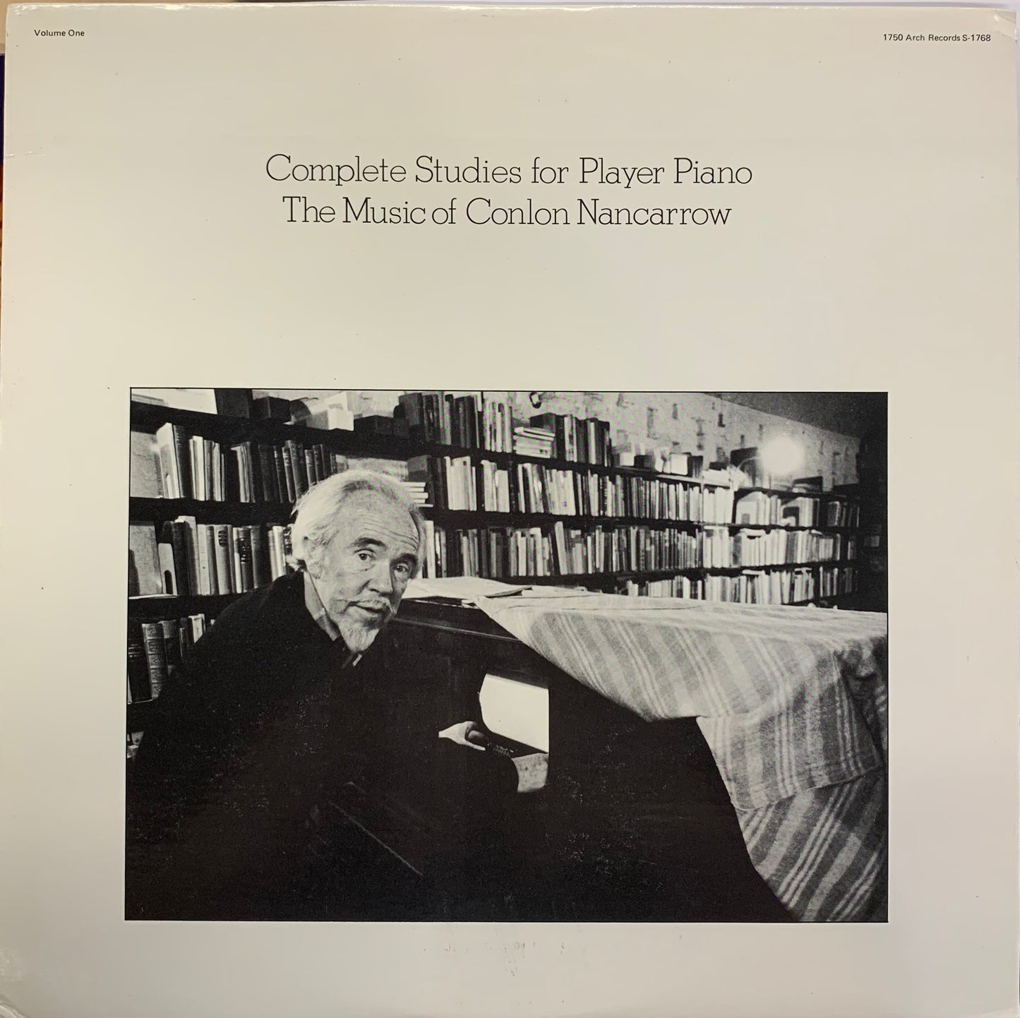 【USED】Conlon Nancarrow - Complete Studies For Player Piano Volume One (LP)