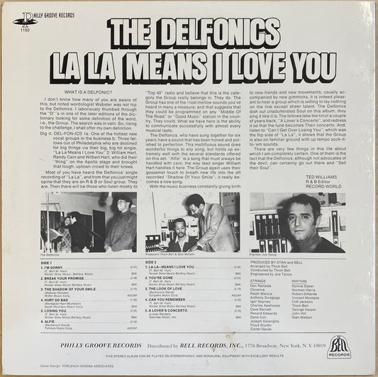 【USED】The Delfonics - La La Means I Love You(LP)
