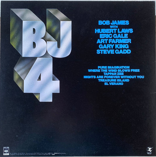 【USED, JP PRESS】Bob James – BJ4 (LP)